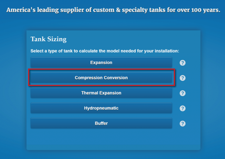 Buffer Tank Calculator Wessels Company